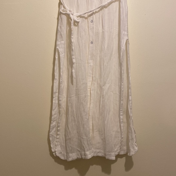 DL1961 Fire Island white shirt dress. Size S - Picture 8 of 15